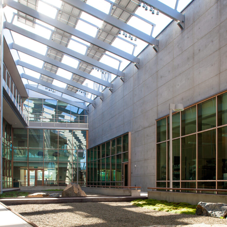 Venter Institute Courtyard
